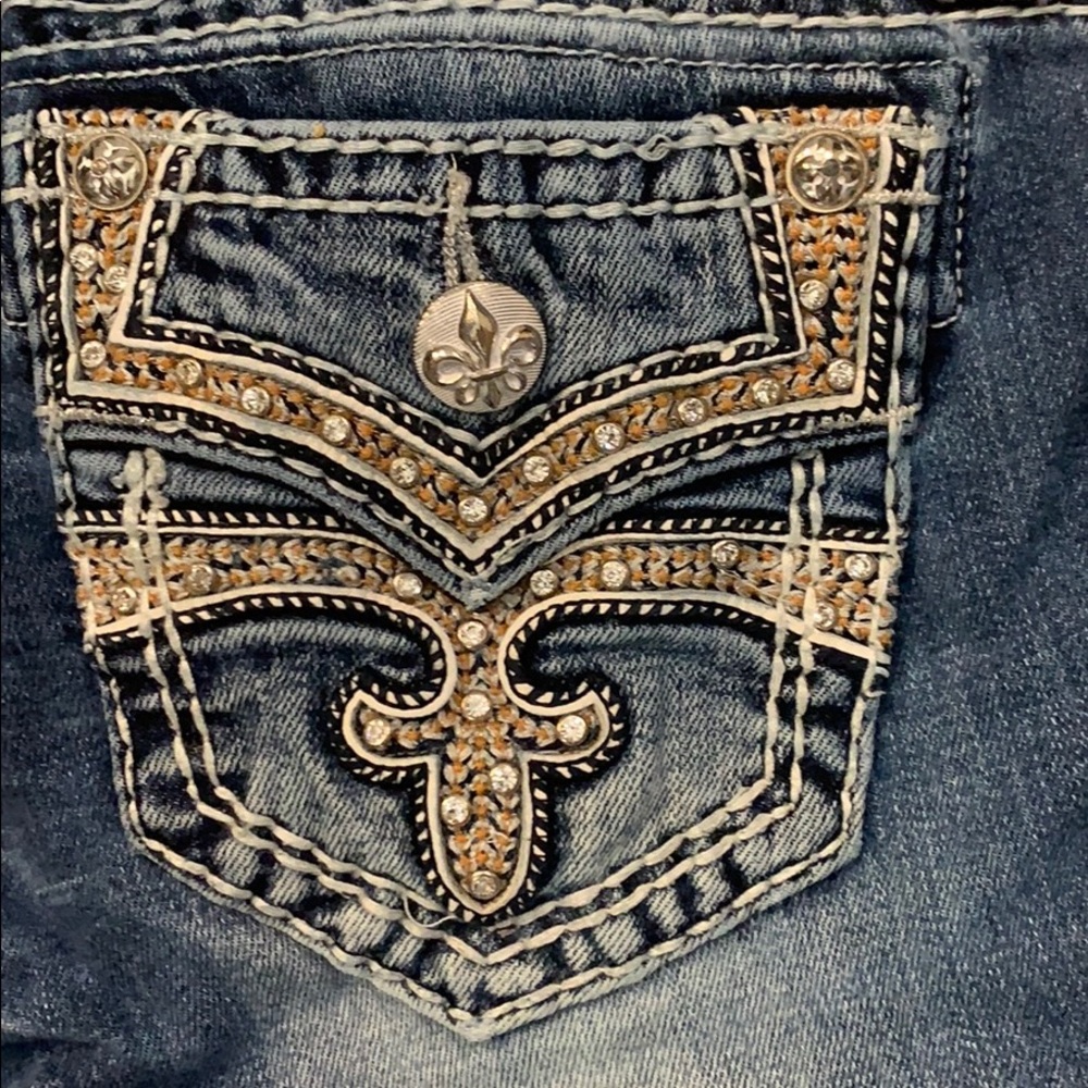👖 Rock Revival Celinda Cuffed Skinny 26X28